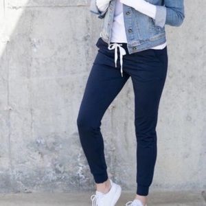 Zyia Active Joggers Navy Blue Dri Fit Material Size X Small